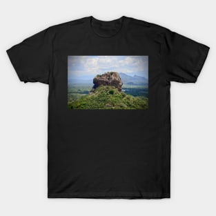 Sigiriya Sri Lanka rock / Swiss Artwork Photography T-Shirt